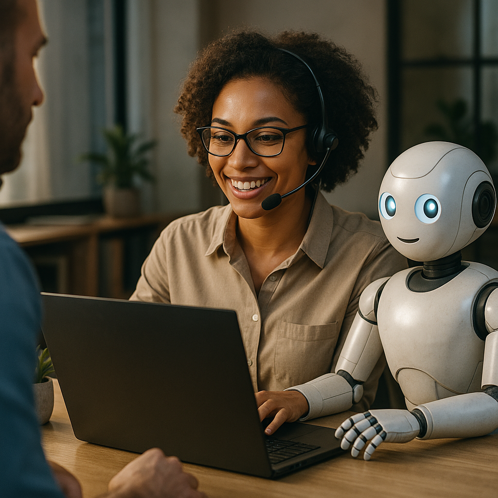 AI-powered customer support solutions combining automation and expert assistance to enhance customer satisfaction.